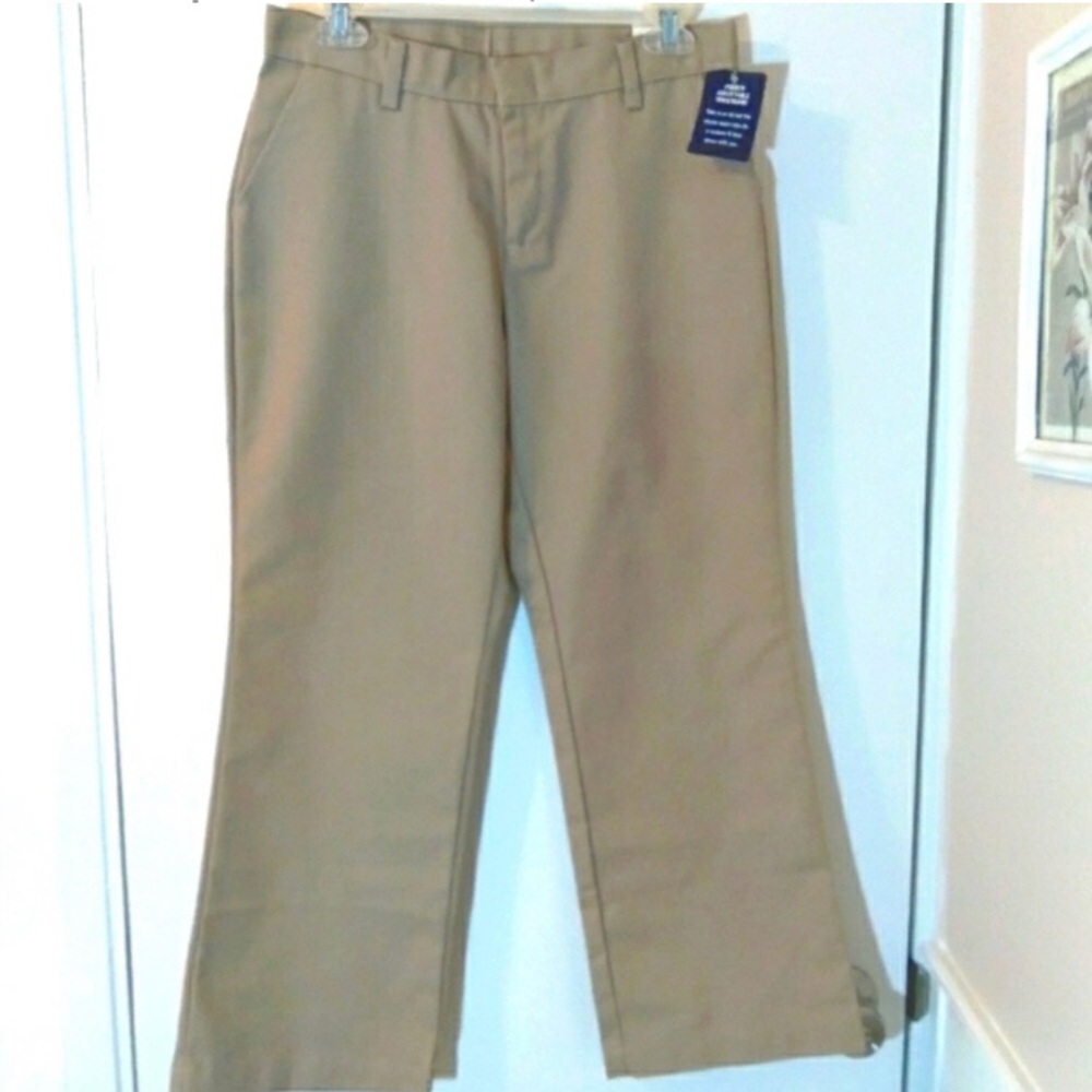 K-12 Gear Girls Khaki Uniform Pants